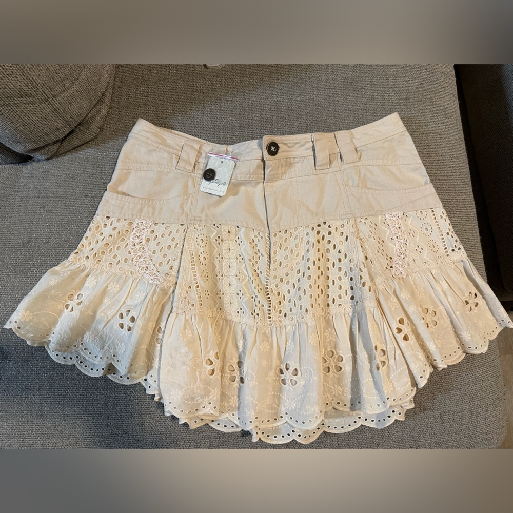 Free People Mini Skirt